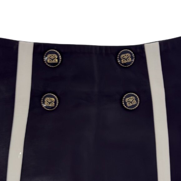 Sandro “Gansia” Black Genuine Lamb Leather Mini Skirt – Size 1 (36) - Picture 7 of 11